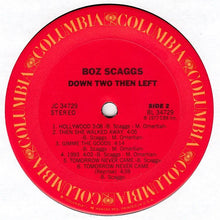 Load image into Gallery viewer, Boz Scaggs : Down Two Then Left (LP, Album, Pit)