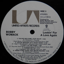 Load image into Gallery viewer, Bobby Womack : Lookin&#39; For A Love Again (LP, Album, Res)