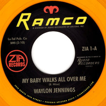 Load image into Gallery viewer, Waylon Jennings / Sanford Clark : Zia Records Presents: Audio Recorders Archive Vol. 1 (7&quot;, Single, Ltd, Num, Gol)