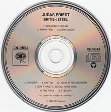 Load image into Gallery viewer, Judas Priest : British Steel (CD, Album, RP)