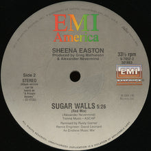 Load image into Gallery viewer, Sheena Easton : Sugar Walls (Dance Mix) (12&quot;, Single)