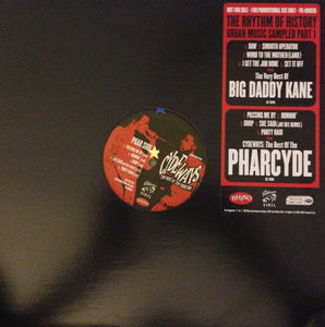 Big Daddy Kane / The Pharcyde : The Rhythm Of History: Urban Music Sampler (Part 1) (12", Comp, Promo, Smplr)