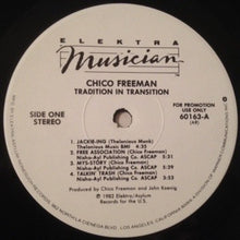 Load image into Gallery viewer, Chico Freeman : Tradition In Transition (LP, Album, Promo)