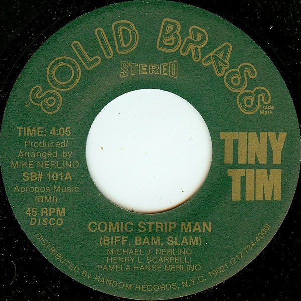 Tiny Tim : Comic Strip Man (Biff, Bam, Slam) (7