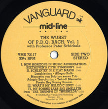 Load image into Gallery viewer, Professor Peter Schickele* : The Wurst Of P.D.Q. Bach, Vol. 1 (LP, Comp, RE)