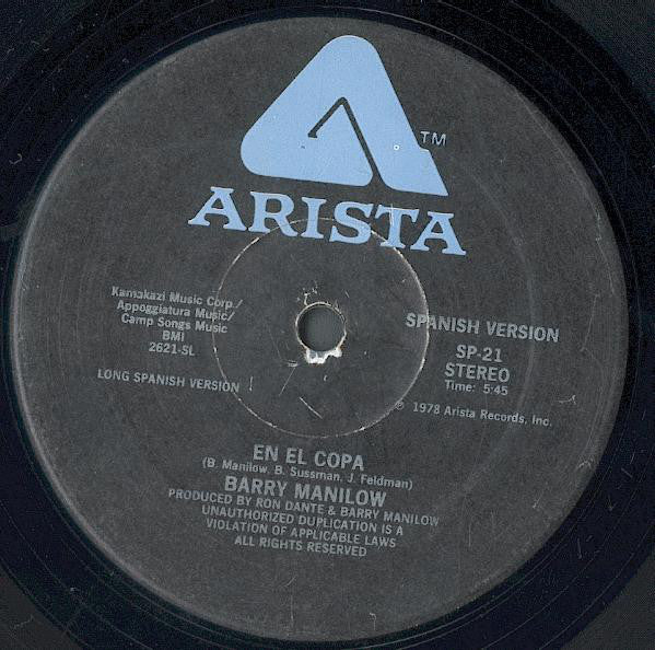 Barry Manilow : En El Copa (12