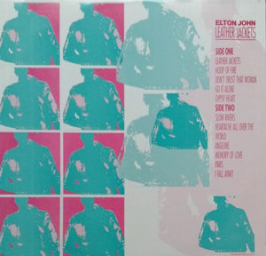 Elton John : Leather Jackets (LP, Album, Club)
