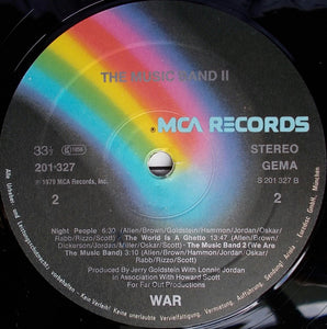 War : The Music Band 2 (LP, Album)