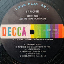 Load image into Gallery viewer, Ernest Tubb And The Texas Troubadours : By Request (LP, Album, Mono)