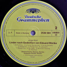 Load image into Gallery viewer, Hugo Wolf : Dietrich Fischer-Dieskau - Sviatoslav Richter : Mörike-Lieder (LP)