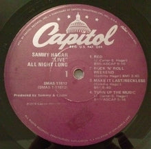 Load image into Gallery viewer, Sammy Hagar : All Night Long (LP, Album, L.A)