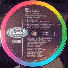 Load image into Gallery viewer, The Four Preps : The Four Preps On Campus (LP, Album)