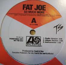 Load image into Gallery viewer, Fat Joe : So Much More (12&quot;, Single, Promo)