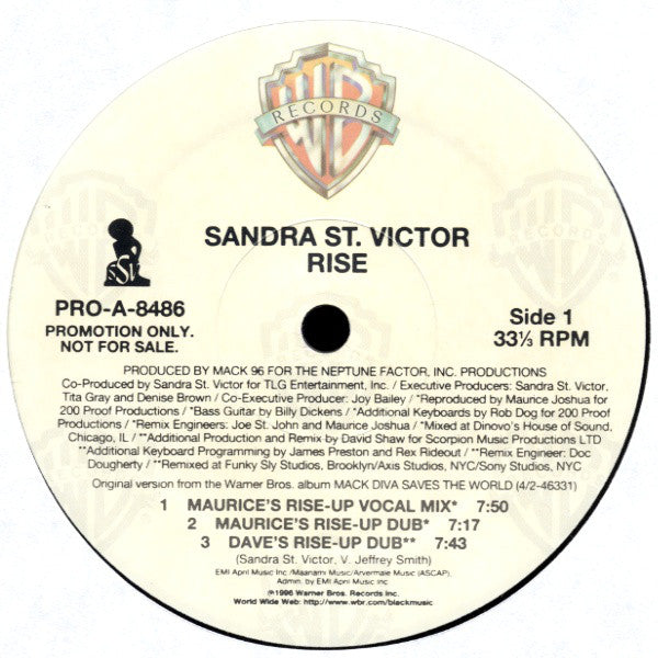 Sandra St. Victor : Rise (12