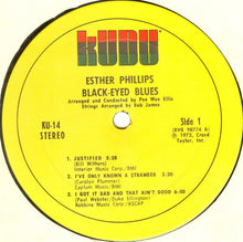 Load image into Gallery viewer, Esther Phillips : Black-Eyed Blues (LP, Album)