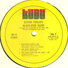 Load image into Gallery viewer, Esther Phillips : Black-Eyed Blues (LP, Album)