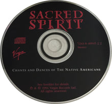 Load image into Gallery viewer, Sacred Spirit : Chants And Dances Of The Native Americans (CD, Album)