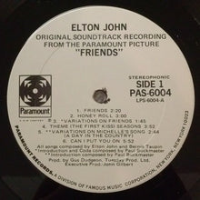 Load image into Gallery viewer, Elton John : Friends (LP, Album, RP, She)