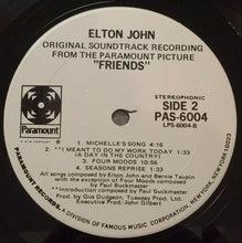 Load image into Gallery viewer, Elton John : Friends (LP, Album, RP, She)