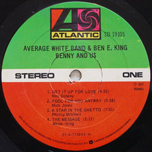 Load image into Gallery viewer, Average White Band &amp; Ben E. King : Benny And Us (LP, Album)