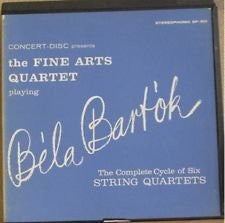 Béla Bartók, The Fine Arts Quartet : The Complete Cycle Of Six String Quartets (3xLP + Box)