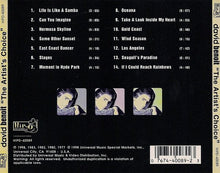 Load image into Gallery viewer, David Benoit : The Artist&#39;s Choice (CD, Comp)