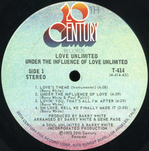 Load image into Gallery viewer, Love Unlimited : Under The Influence Of Love Unlimited (LP, Album, P/Mixed, Ter)