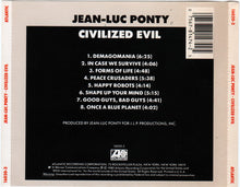Load image into Gallery viewer, Jean-Luc Ponty : Civilized Evil (CD, Album, RE, SRC)