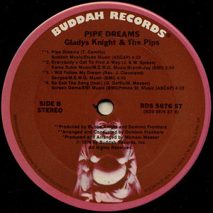 Gladys Knight And The Pips : Pipe Dreams: The Original Motion Picture Soundtrack (LP, Album)