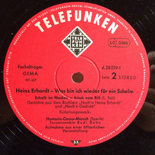 Load image into Gallery viewer, Heinz Erhardt : Was Bin Ich Wieder Für Ein Schelm (2xLP, Comp, RE, Gat)