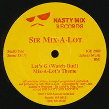 Load image into Gallery viewer, Sir Mix-A-Lot : I Just Love My Beat / Square Dance Rap (12&quot;, EP, Uph)