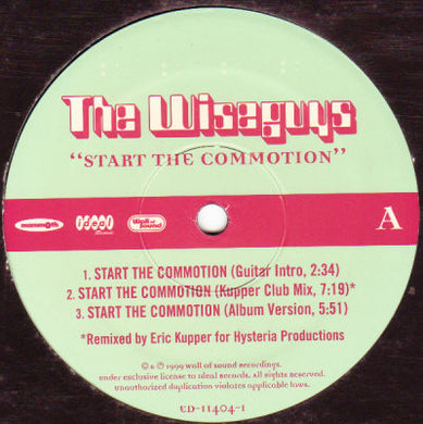 The Wiseguys : Start The Commotion (12