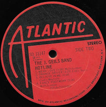 Load image into Gallery viewer, The J. Geils Band : Hotline (LP, Album, RI)