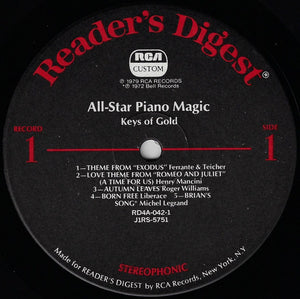 Various : All-Star Piano Magic (8xLP, Comp + Box)