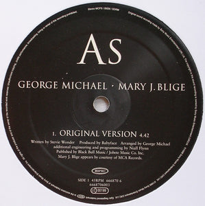 George Michael & Mary J. Blige : As (12", Single)