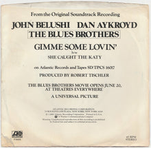 Load image into Gallery viewer, The Blues Brothers : Gimme Some Lovin' b/w She Caught The Katy (7", Single, Spe)