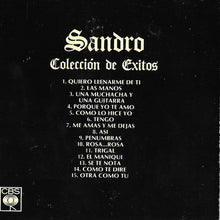 Load image into Gallery viewer, Sandro (25) : Colección De Exitos (CD, Comp)