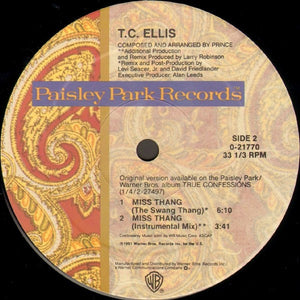 T.C. Ellis : Miss Thang (12", Maxi)