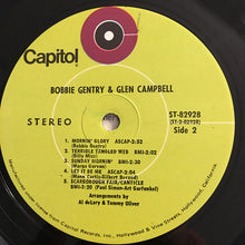 Load image into Gallery viewer, Bobbie Gentry And Glen Campbell : Bobbie Gentry And Glen Campbell (LP, Album, Club, RE, Cap)