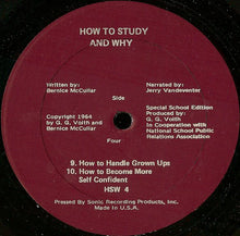 Load image into Gallery viewer, Bernice McCullar : How To Study And Why! (2xLP)