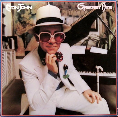 Elton John : Greatest Hits (LP, Comp, Glo)