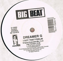 Load image into Gallery viewer, Dreamer G : I Got That Feelin&#39; (12&quot;)