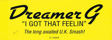 Load image into Gallery viewer, Dreamer G : I Got That Feelin&#39; (12&quot;)
