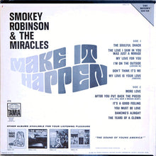 Load image into Gallery viewer, Smokey Robinson &amp; The Miracles : Make It Happen (LP, Album)