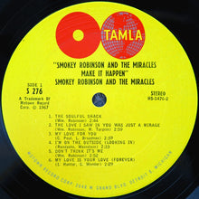 Load image into Gallery viewer, Smokey Robinson &amp; The Miracles : Make It Happen (LP, Album)