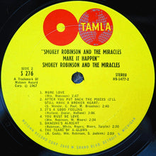 Load image into Gallery viewer, Smokey Robinson &amp; The Miracles : Make It Happen (LP, Album)