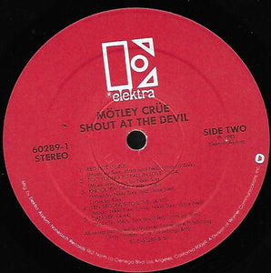 Mötley Crüe : Shout At The Devil (LP, Album, SRC)
