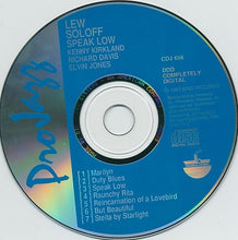Load image into Gallery viewer, Lew Soloff : Speak Low (CD, Album)
