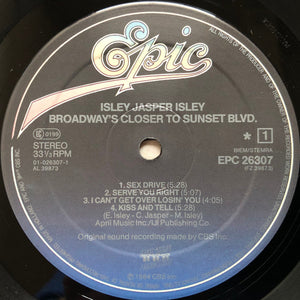 Isley Jasper Isley : Broadway's Closer To Sunset Blvd. (LP, Album)