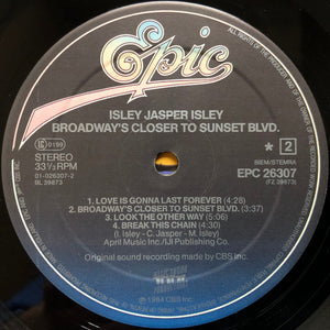 Isley Jasper Isley : Broadway's Closer To Sunset Blvd. (LP, Album)